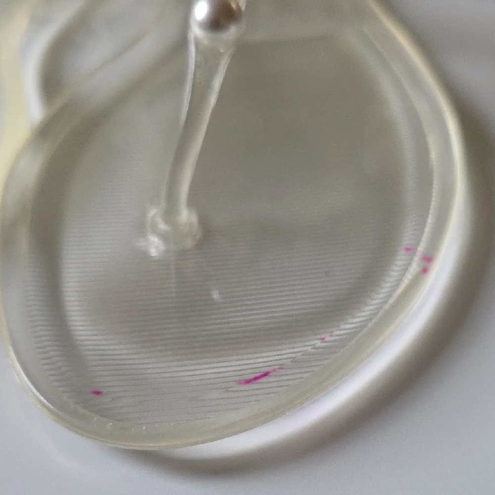 STUART WEITZMAN Pearl-Embellished‎ Clear Sandals